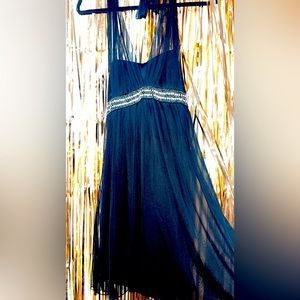 Women’s Black Party Dress Baby Doll Dress Mini Dress